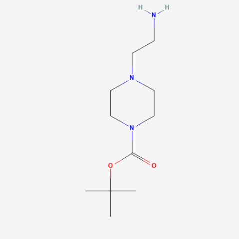 4-(2-Aminoethyl)-1-boc-piperazine 化学構造