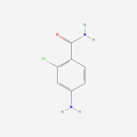 4-Amino-2-chlorobenzamide Chemical Structure