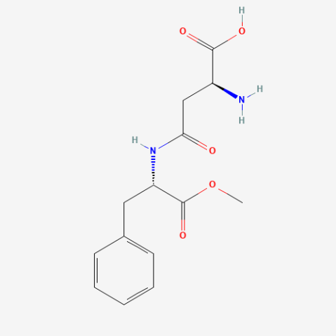 β-Asp-Phe methyl ester 化学構造