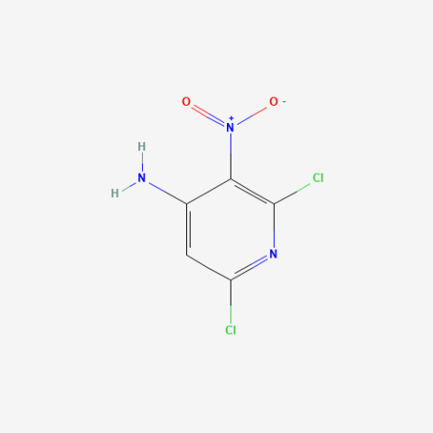 4-Amino-2,6-dichloro-3-nitropyridine التركيب الكيميائي