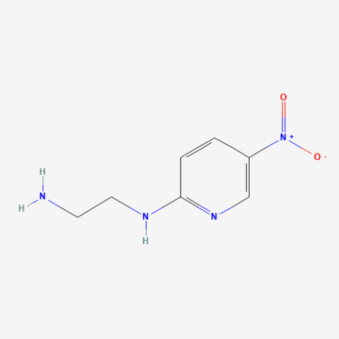 2-(2-Aminoethylamino)-5-nitropyridine Chemische Struktur