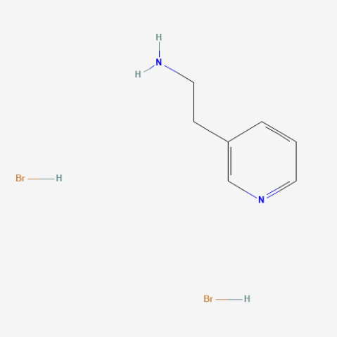 3-(2-Aminoethyl)pyridine dihydrobromide Chemische Struktur