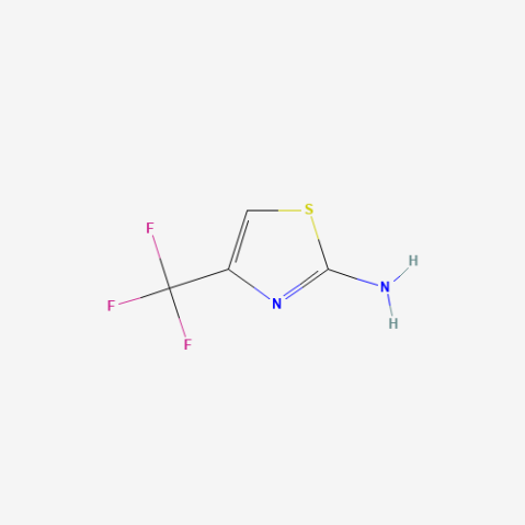 2-Amino-4-trifluoromethylthiazole Chemical Structure