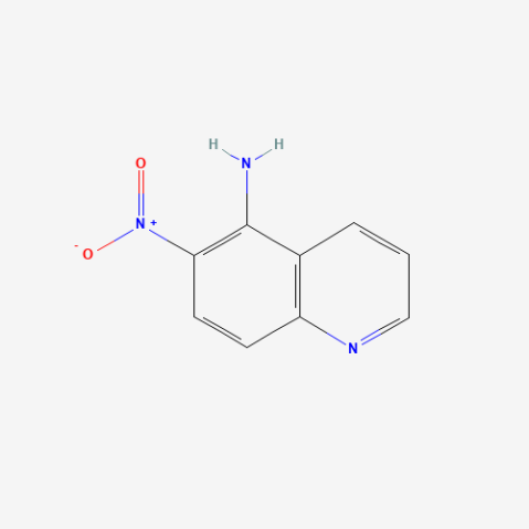 5-Amino-6-nitroquinoline التركيب الكيميائي