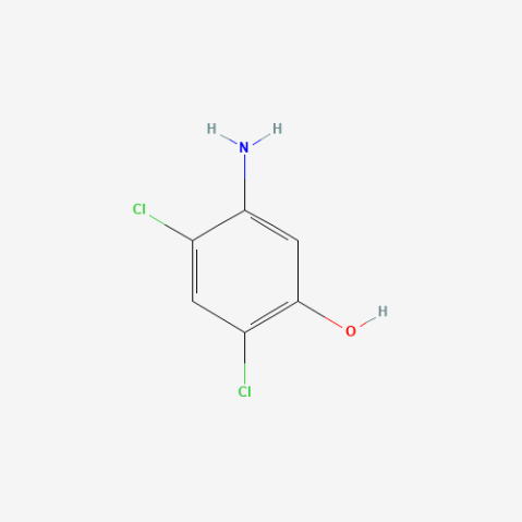 5-Amino-2,4-dichlorophenol Chemische Struktur