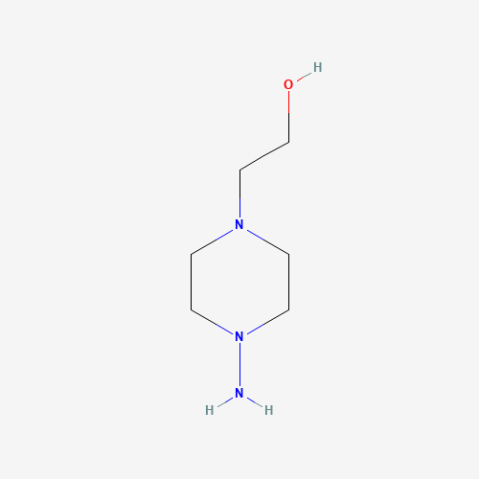 1-Amino-4-(2-hydroxyethyl)piperazine Chemical Structure