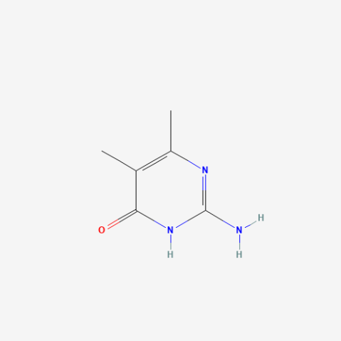 2-Amino-5,6-dimethyl-4-hydroxypyrimidine Chemical Structure