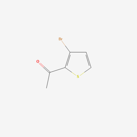 2-Acetyl-3-bromothiophene Chemical Structure