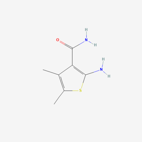 2-Amino-4,5-dimethylthiophene-3-carboxamide Chemical Structure