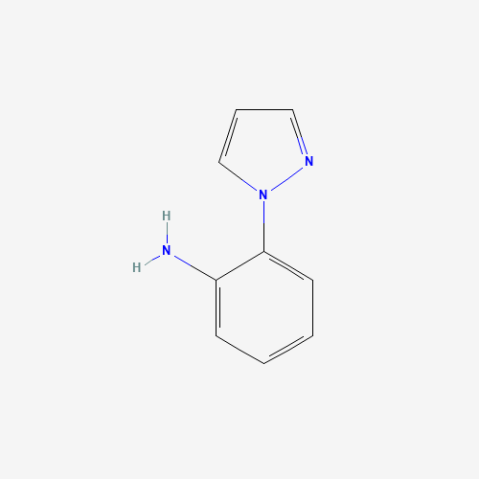 1-(2-Aminophenyl)-1H-pyrazole Chemische Struktur