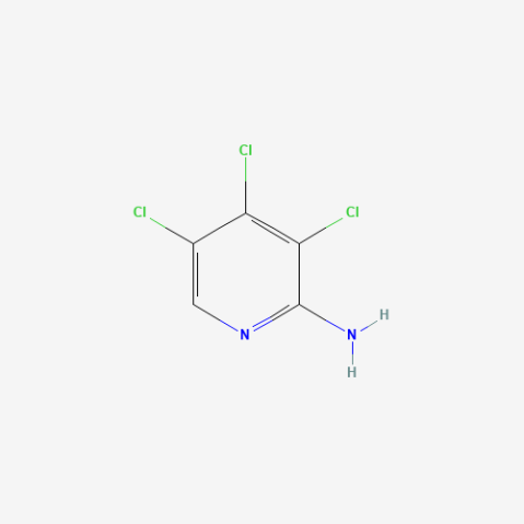 2-Amino-3,4,5-trichloropyridine Chemical Structure