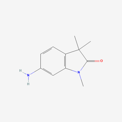 6-amino-1,3,3-trimethyl-2,3-dihydro-1H-indol-2-one Chemical Structure