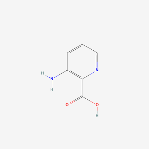 3-aminopyridine-2-carboxylic acid 化学構造