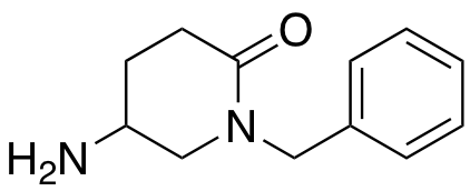 5-amino-1-benzylpiperidin-2-one التركيب الكيميائي