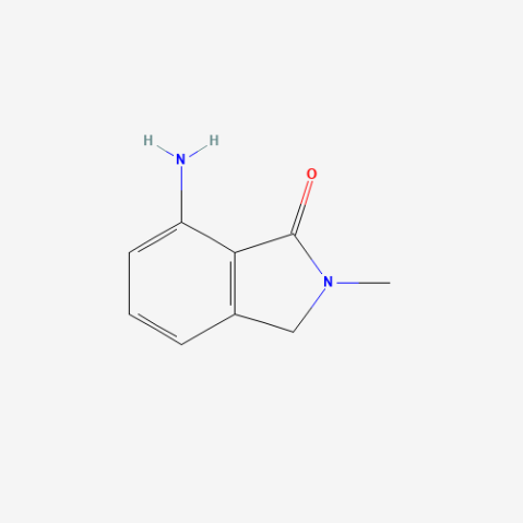 7-amino-2-methyl-2,3-dihydro-1H-isoindol-1-one التركيب الكيميائي