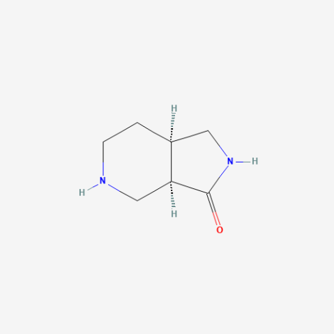 (3ar,7ar)-rel-octahydro-3h-pyrrolo[3,4-c]pyridin-3-one التركيب الكيميائي