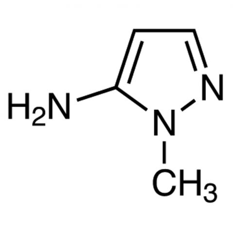 5-Amino-1-methyl-1H-pyrazole Chemical Structure