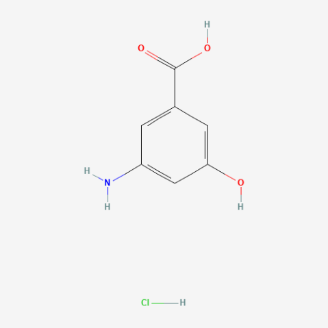 3-Amino-5-hydroxybenzoic acid, HCl Chemical Structure