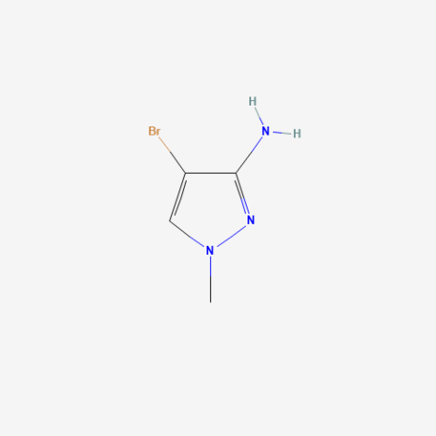 3-Amino-4-bromo-1-methylpyrazole Chemical Structure