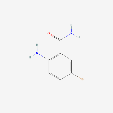 2-Amino-5-bromobenzamide Chemische Struktur