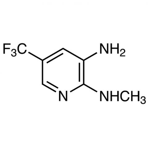 3-Amino-2-(methylamino)-5-(trifluoromethyl)pyridine Chemical Structure