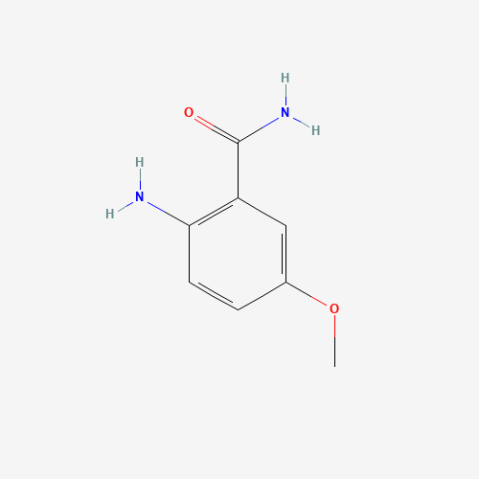 2-Amino-5-methoxybenzamide 化学構造