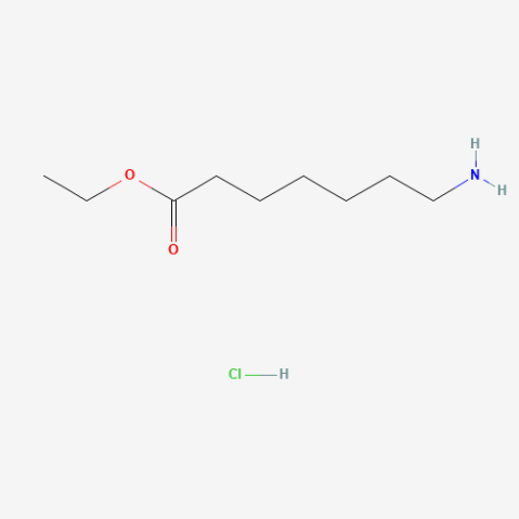 7-Amino-heptanoic acid ethyl ester hydrochloride Chemische Struktur