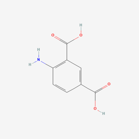 4-Aminobenzene-1,3-dicarboxylic acid التركيب الكيميائي