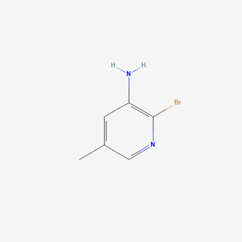 3-Amino-2-bromo-5-picoline Chemical Structure