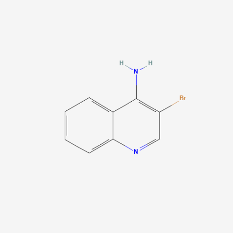 4-Amino-3-bromoquinoline Chemical Structure