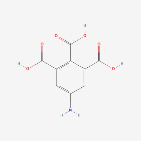 5-Amino-1,2,3-benzenetricarboxylic acid Chemical Structure