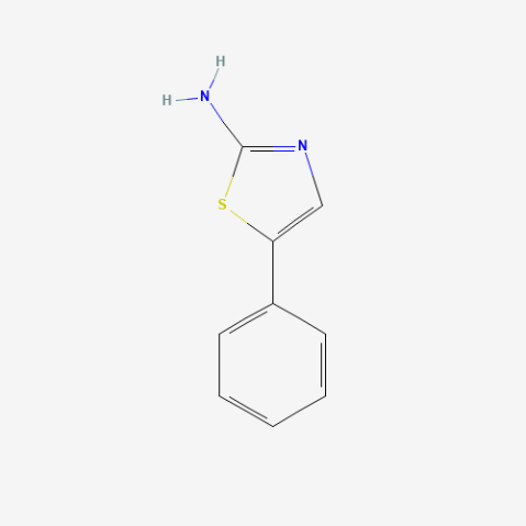 2-Amino-5-phenylthiazole التركيب الكيميائي