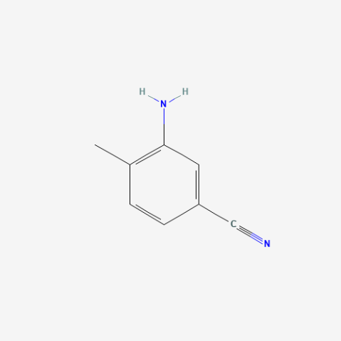 3-Amino-4-methylbenzonitrile Chemical Structure