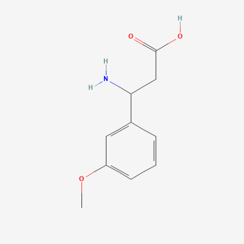 3-Amino-3-(3-methoxyphenyl)propanoic acid Chemical Structure