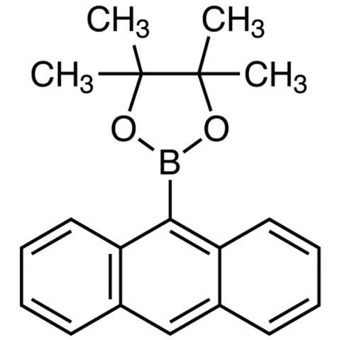 2-(9-Anthryl)-4,4,5,5-tetramethyl-1,3,2-dioxaborolane Chemical Structure