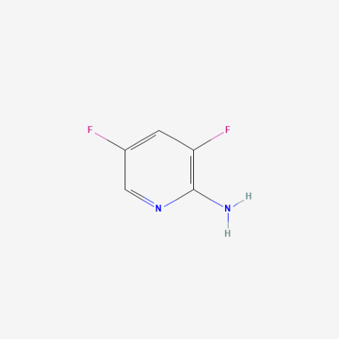 2-Amino-3,5-difluoropyridine Chemical Structure