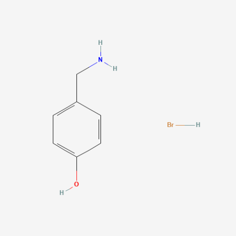 4-(Aminomethyl)phenol hydrobromide 化学構造