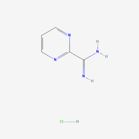 2-Amidinopyrimidine hydrochloride Chemische Struktur