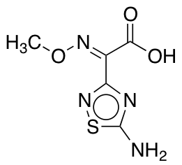 2-(5-Amino-1,2,4-thiadiazol-3-yl)-2-(methoxyimino)acetic acid Chemical Structure