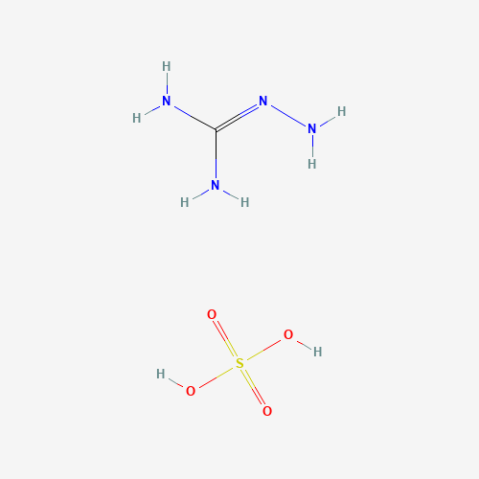 Aminoguanidine sulfate Chemical Structure