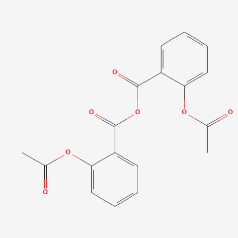 2-Acetoxybenzoic anhydride 化学構造