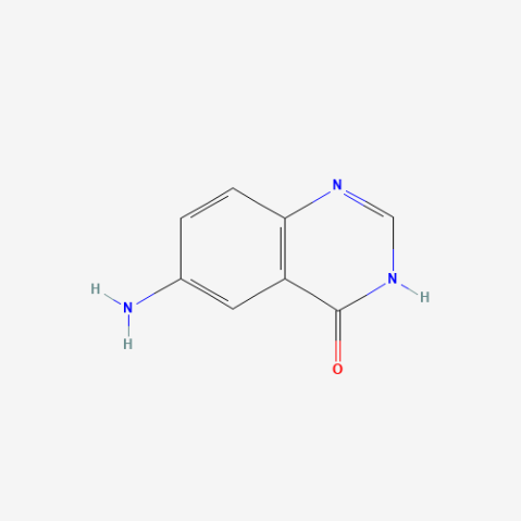 6-Aminoquinazolin-4(3H)-one 化学構造