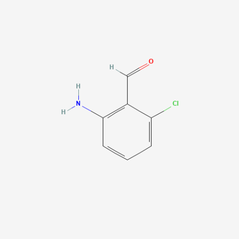 2-Amino-6-chlorobenzaldehyde التركيب الكيميائي