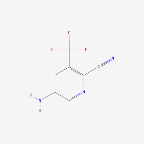 5-Amino-3-(trifluoromethyl)picolinonitrile Chemical Structure