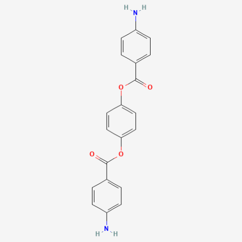 [4-(4-aminobenzoyl)oxyphenyl] 4-aminobenzoate التركيب الكيميائي