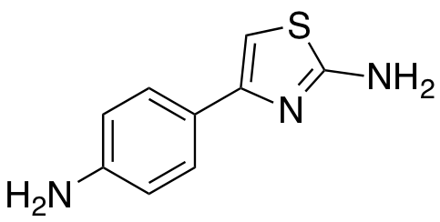 4-(4-Amino-Phenyl)-Thiazol-2-Ylamine Chemical Structure