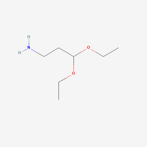 1-Amino-3,3-diethoxypropane Chemical Structure