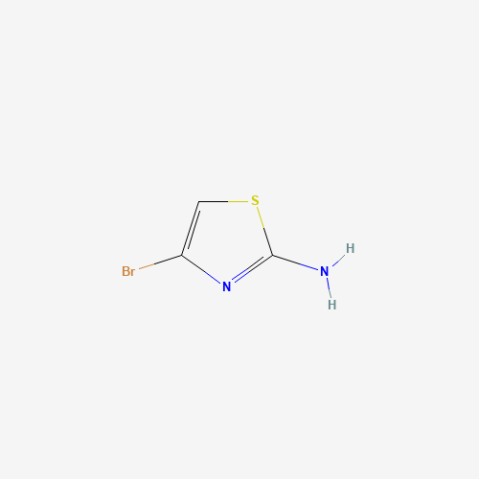 2-Amino-4-bromothiazole Chemische Struktur