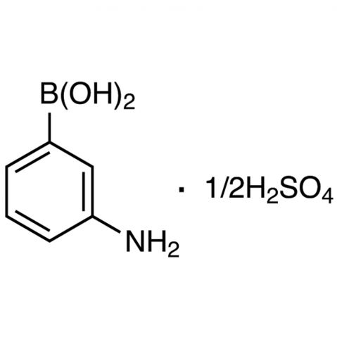 3-Aminophenylboronic Acid Hemisulfate Chemische Struktur