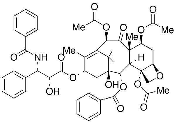 7-Acetyl Paclitaxel 化学構造